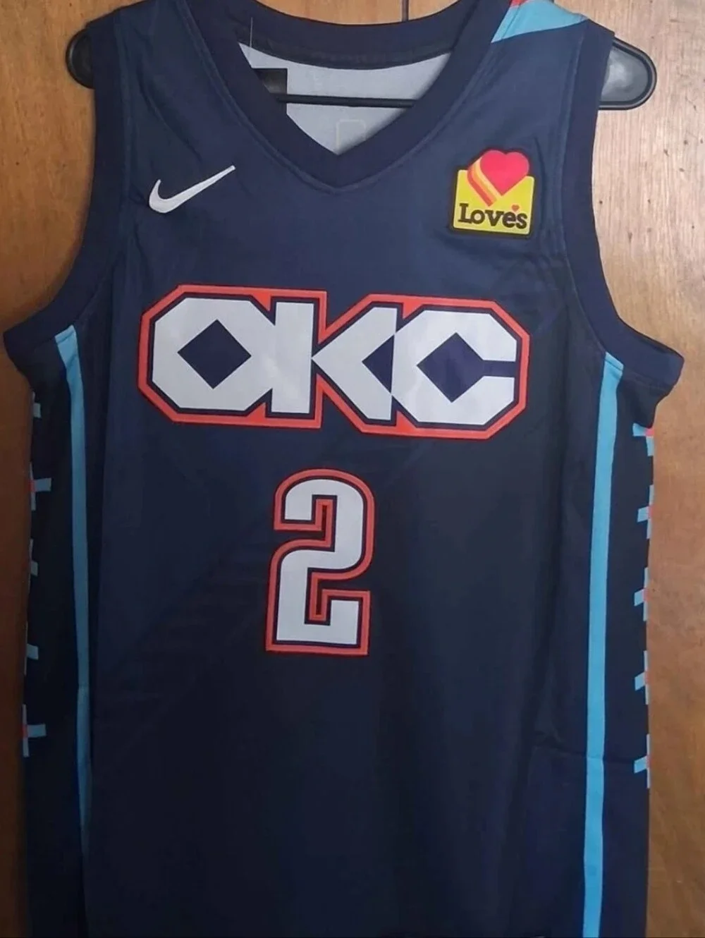 Mystery Sports Card With Gilgeous-Alexander Oklahoma City Thunder Small Jersey